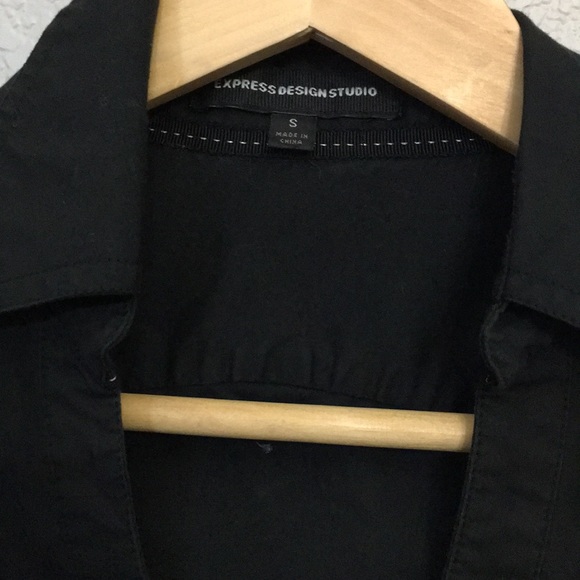 Express black button down - Picture 2 of 8
